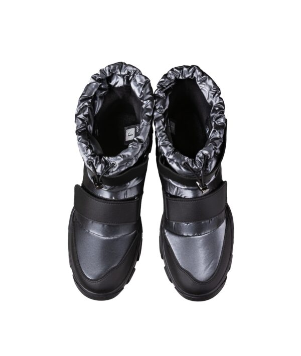 JOG DOG Ботинки женские чёрно-серебряный винтаж