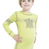 NORVEG Soft Kids Футболка детская с длин.рукавом цвет серый меланж,4SU2HLRU-014